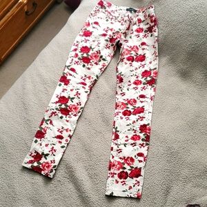 Floral Stretch Jeggings